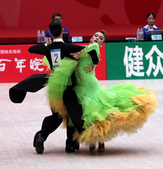 東亞運動會中國隊收獲體育舞蹈最后一枚金牌