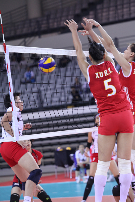 東亞運(yùn)動(dòng)會(huì)中國(guó)女排進(jìn)入決賽