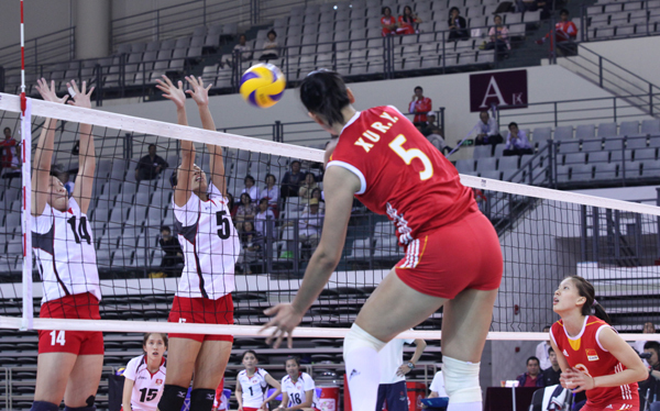 東亞運(yùn)動會中國女排進(jìn)入決賽