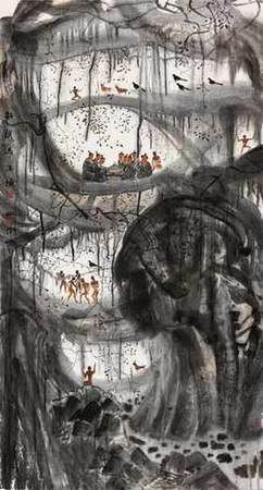 “新說馬王堆——陳炳佳中國畫展”在京舉行