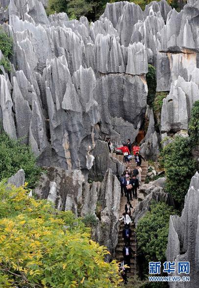 秋日石林旅游旺