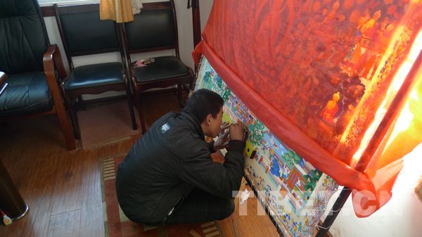 走訪熱貢畫院 感受熱貢文化魅力