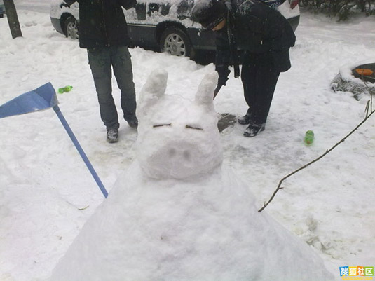 下雪啦！看看堆雪人的N種方法