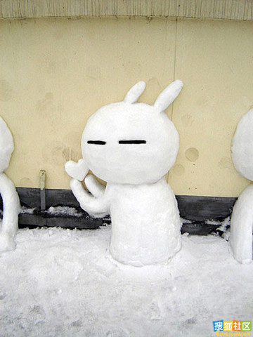 下雪啦！看看堆雪人的N種方法