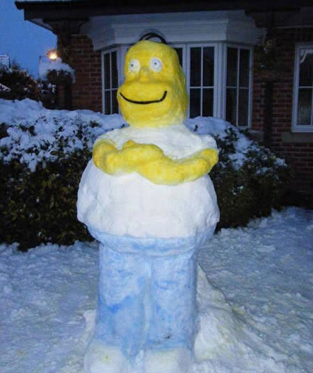 下雪啦！看看堆雪人的N種方法