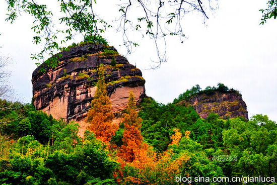 武夷山:丹霞危崖 溪水明凈