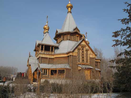 哈爾濱玲瓏剔透的冰雪大世界(組圖)