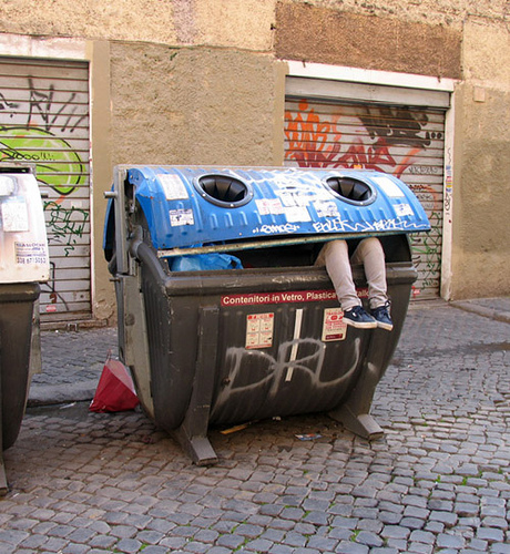 你能分清這是人還是雕塑嗎？