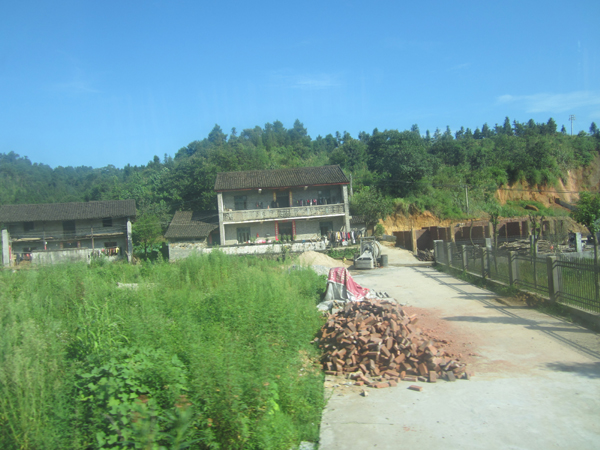 資溪處處是風(fēng)景 大巴車上隨拍