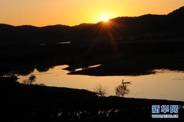 組圖：美麗的雁鳴湖濕地
