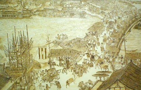 中國烙畫家在德國