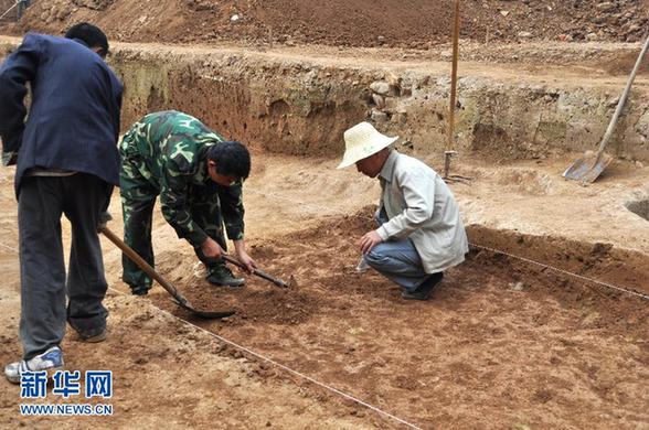 洛陽漢函谷關遺址發現絲綢之路千年古道