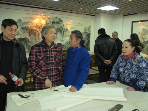 新浙派風(fēng)情畫國內(nèi)首場大型展覽暨首屆浙風(fēng)浙派美術(shù)研討會在京舉行