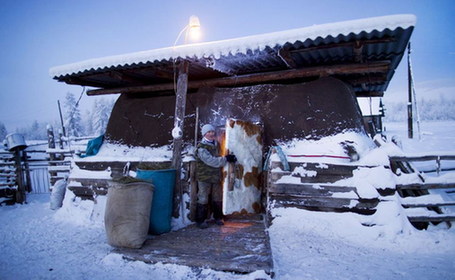 全球最冷村莊“花落”俄羅斯 最低氣溫-71.2℃