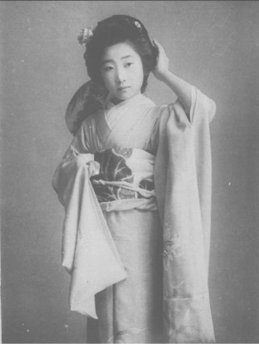 1908年日本的清純藝妓