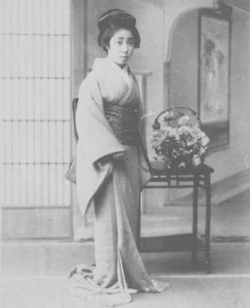 1908年日本的清純藝妓