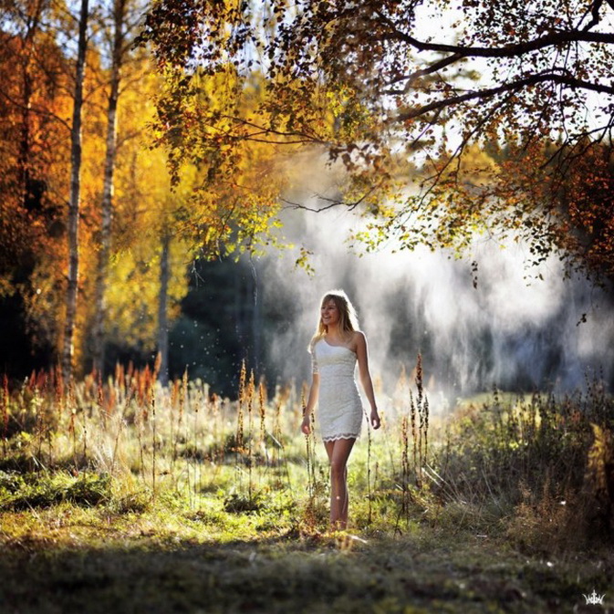 17歲美少女的夢幻自拍：北歐人像攝影 組圖