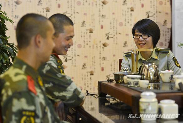 警營(yíng)里有了“茶吧”