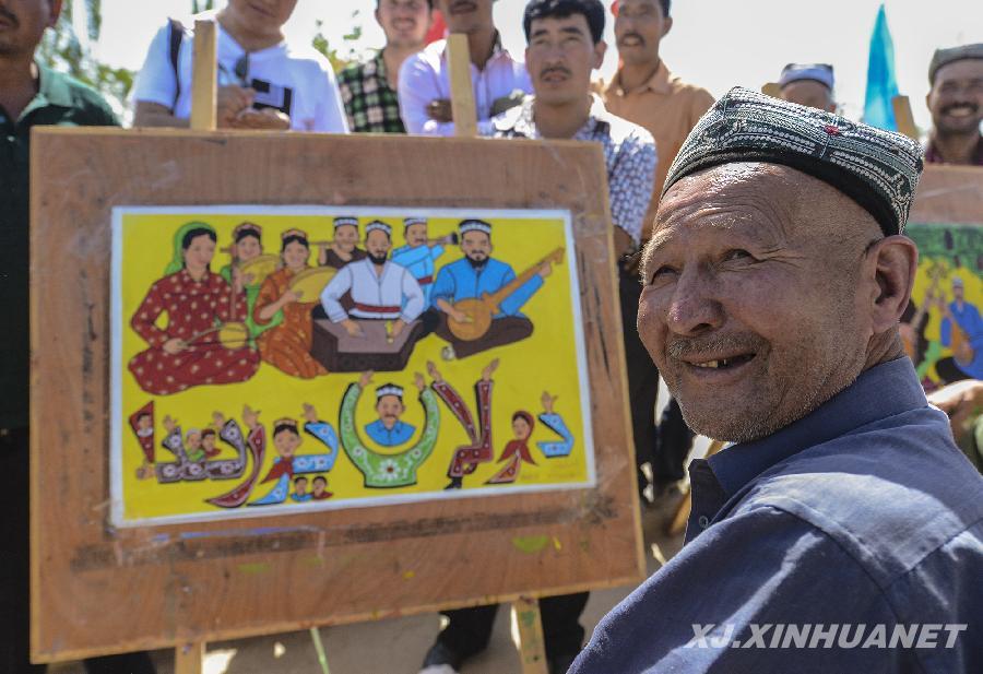 刀郎農民“畫”出新生活