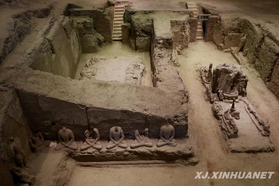 探訪北庭高昌回鶻佛寺遺址博物館