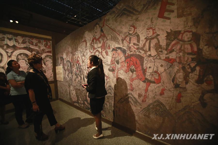 探訪北庭高昌回鶻佛寺遺址博物館