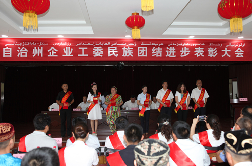 伊犁能源公司榮獲自治州企業(yè)工委民族團(tuán)結(jié)先進(jìn)企業(yè)稱號(hào)