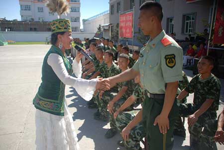 青河縣：文化進軍營，官兵樂享文化盛宴