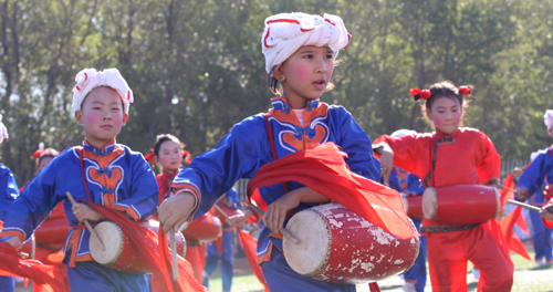 克拉瑪依：“小小奧運”迎國慶