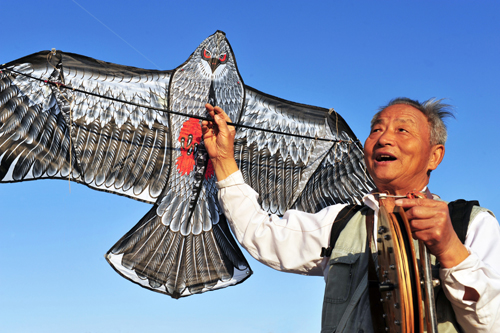 油城退休老人放風爭