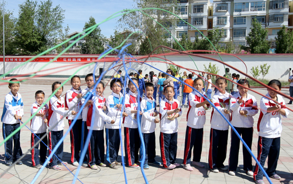 克拉瑪依：“花樣跳繩”迎“六一”