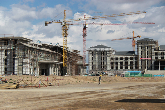 年產40億立方米煤制天然氣項目進展順利