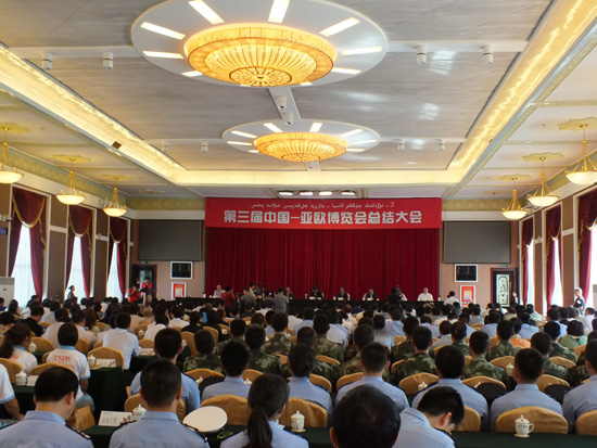 繼往開來 乘勢而上 -----第三屆中國—亞歐博覽會總結(jié)大會召開