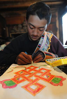 雪山腳下的普利藏文學(xué)校（組圖）