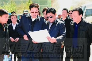 白瑪赤林考察大慶獻禮項目等重點工程建設