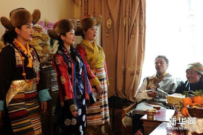 拉薩老城區年味正濃