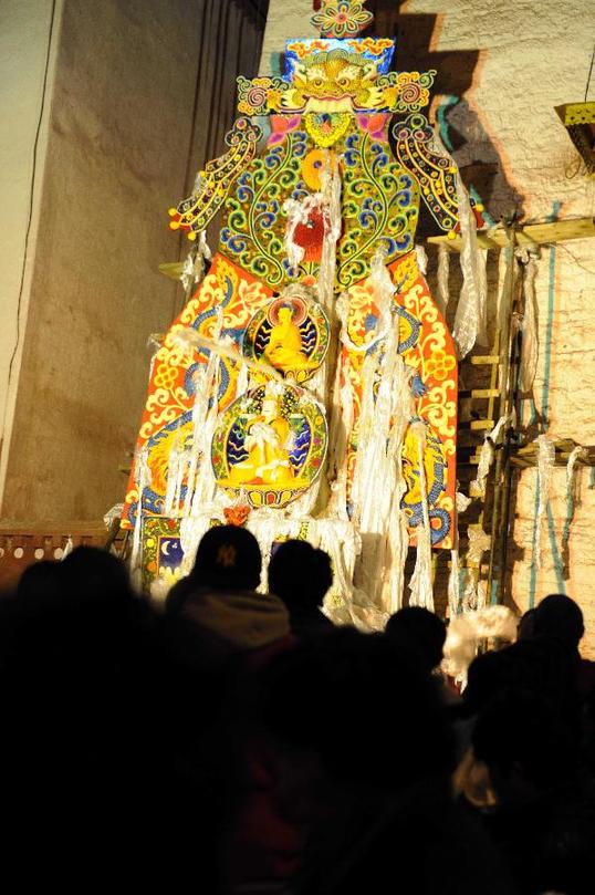 藏東第一禪林強巴林寺舉行盛大的酥油花燈會