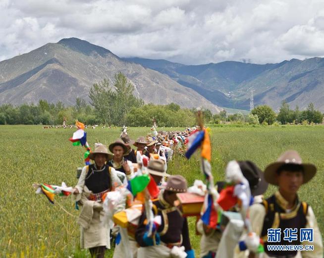 “望果節”里的轉田祈福