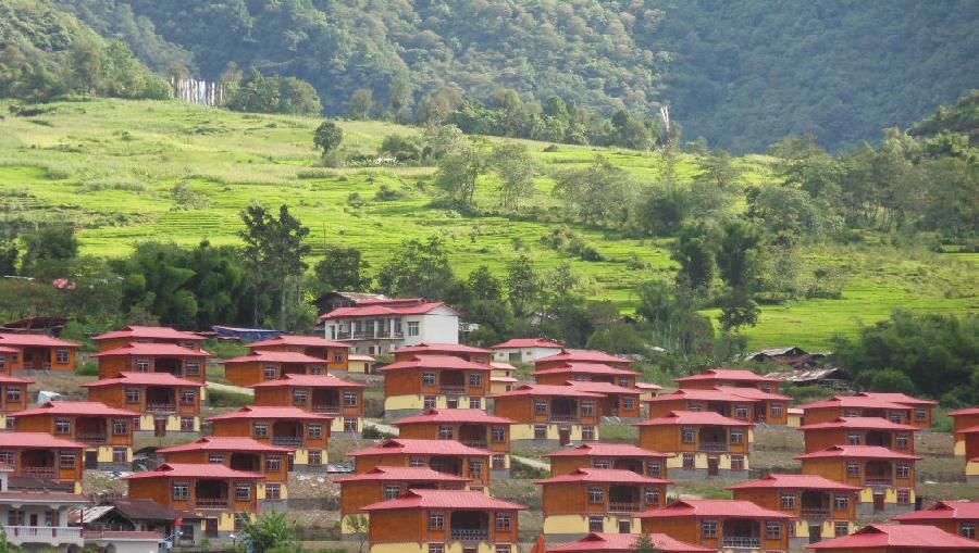 “高原孤島”墨脫縣農牧民群眾即將住上安居房