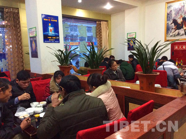 冬至?xí)r節(jié)拉薩人吃羊肉討“好兆頭”