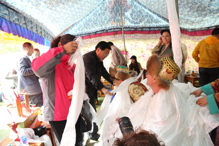 一場別開生面的婚禮