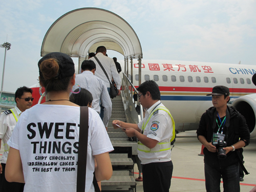 中國芒市-緬甸曼德勒航線往返包機試飛