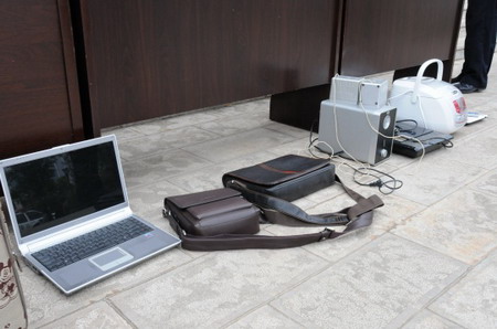 云南石屏縣公安局隆重舉行公開退贓大會