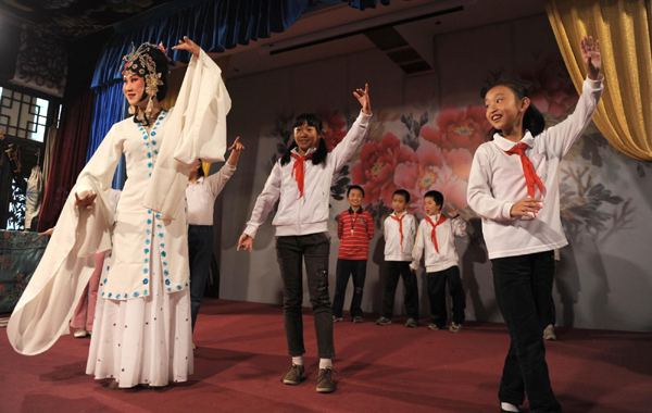滇劇傳習(xí)館開授學(xué)生專場