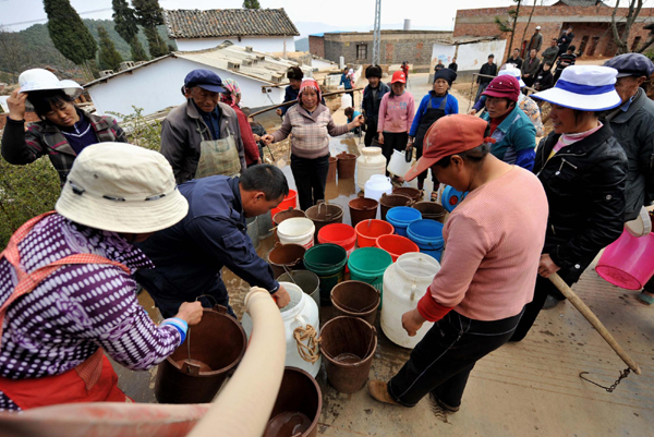 云南“三年連旱” 已造成630余萬人受災