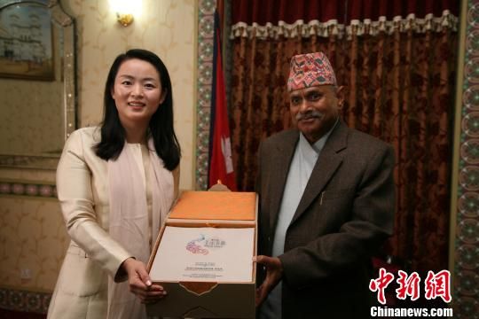 尼泊爾總統(tǒng)會見中國云南新聞代表團