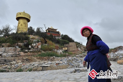 云南香格里拉獨(dú)克宗古城重生記