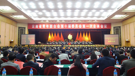 云南省青年聯(lián)合會(huì)十屆一次全體會(huì)議在昆明召開(kāi)