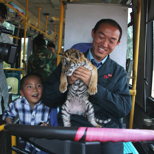 迎接南博會 旅游專線首發(fā)云南野生動物園