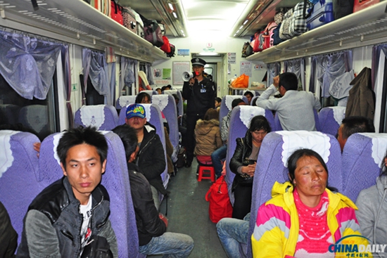 春運故事:列車安全的守護者