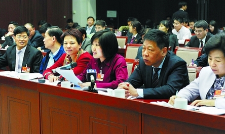 浙江代表團審議兩高報告